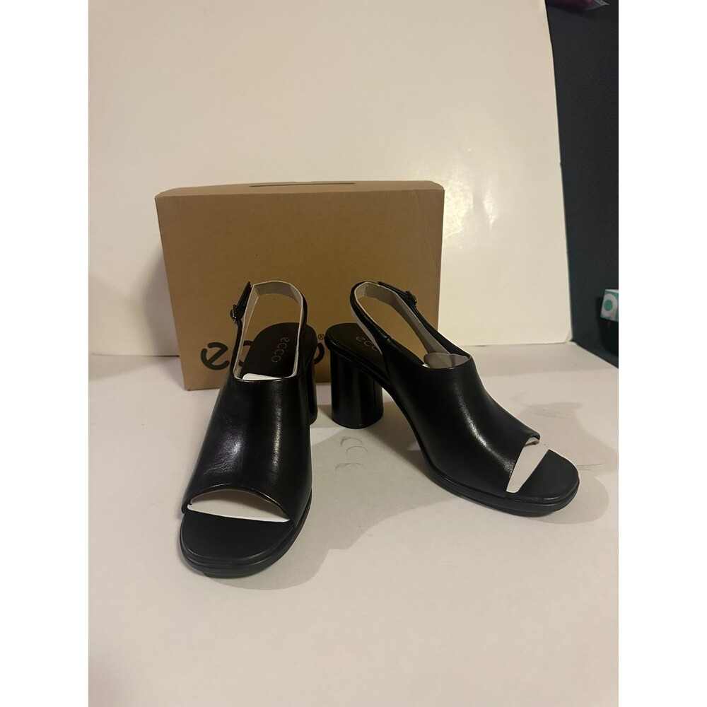 New ECCO Sculpted Alba 65 Women's Black Heels 233313 Size 11-11.5
